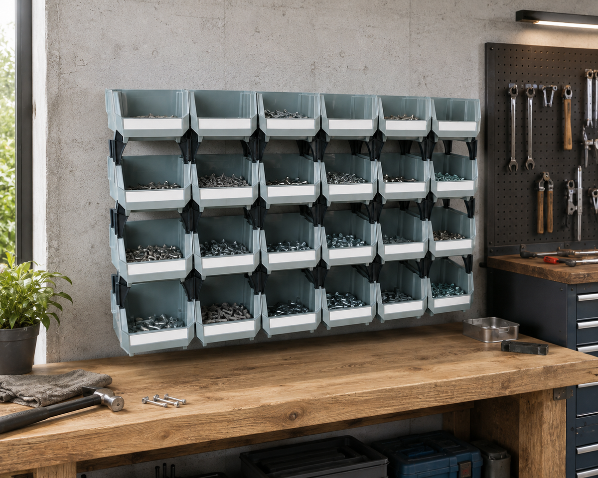 Organisateur | 24 Bacs Gris